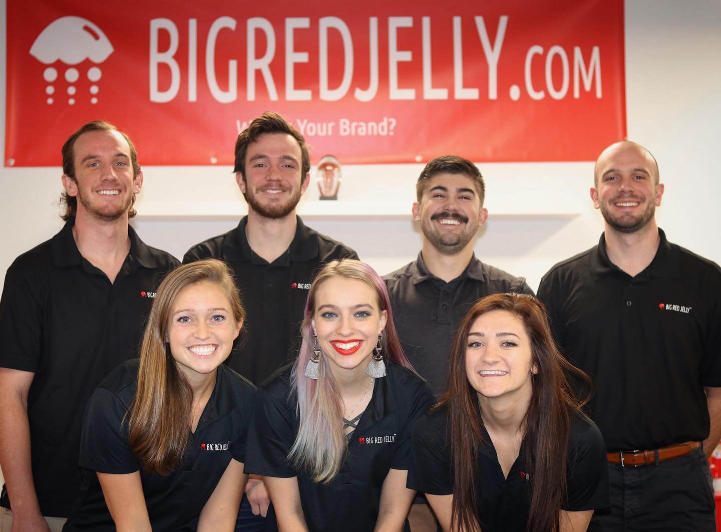 Big Red Jelly team photo.