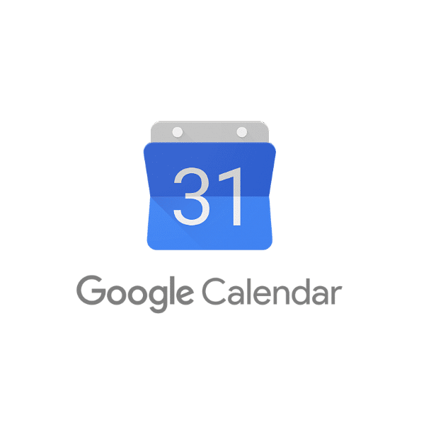 Google calendar logo - messaging and schedule platform tool Big Red Jelly.