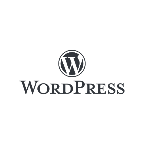 Wordpress logo - website designing platform Big Red Jelly tool for website building.