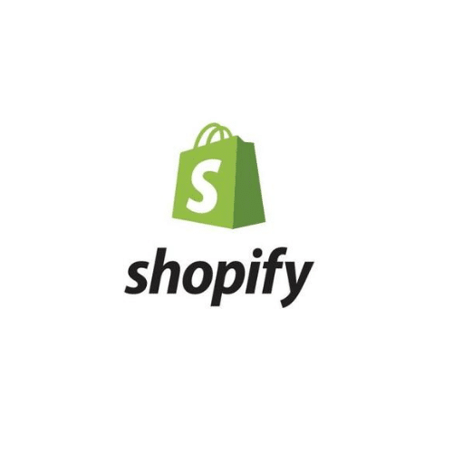 Shopify logo - marketplace platform Big Red Jelly tool for small business ecommerce.