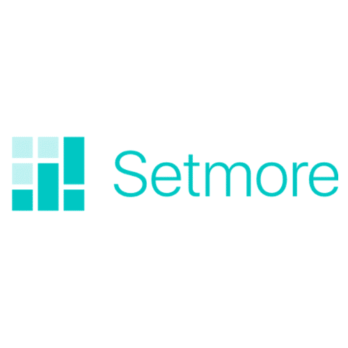 Setmore logo - scheduling software Big Red Jelly tool for marketing.