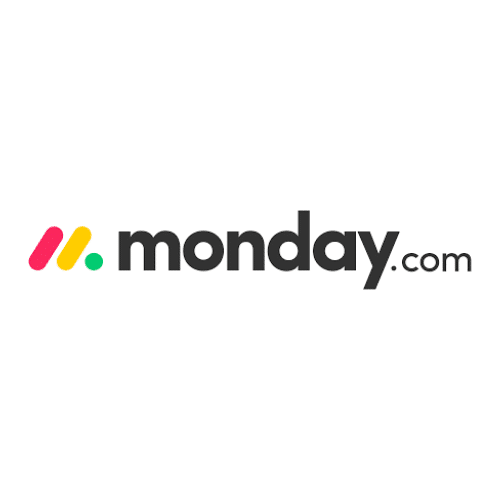 Monday logo - messaging and schedule platform tool Big Red Jelly.