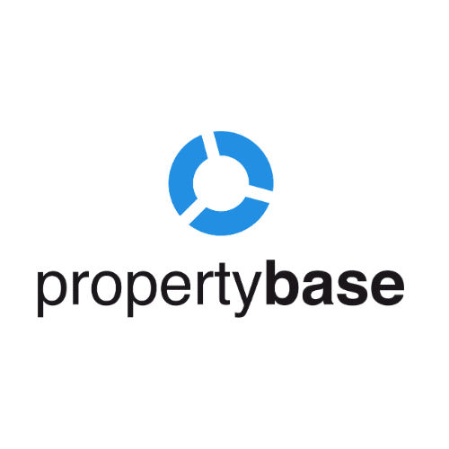 Propertybase logo - software and cloud platform Big Red Jelly tool for web design.