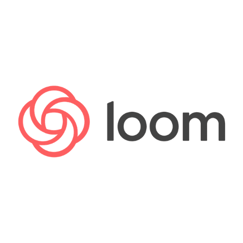 Loom logo - video platform Big Red Jelly tool.