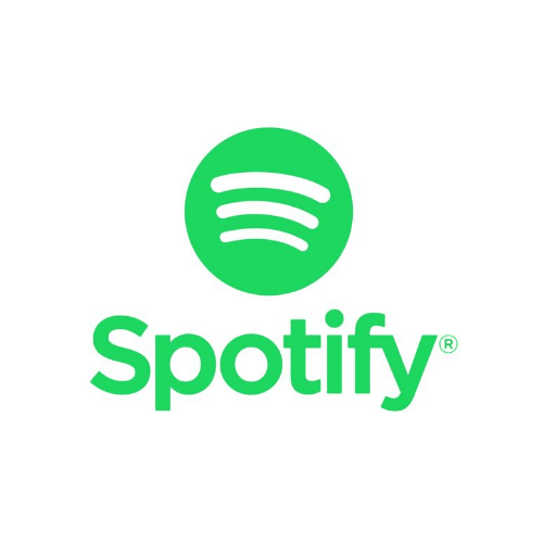 Spotify logo - music platform Big Red Jelly.