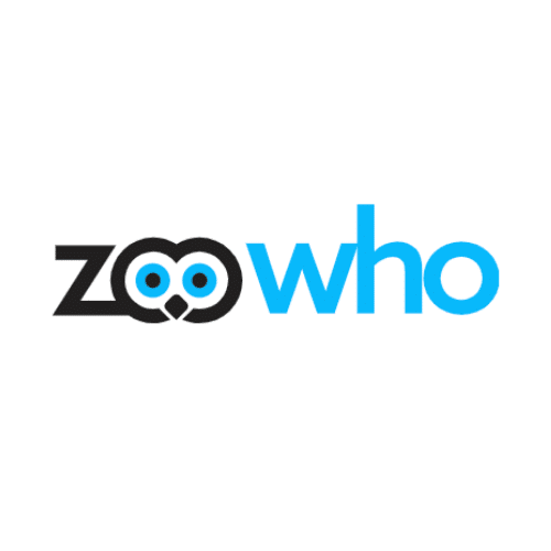 Zoo who logo and Big Red Jelly partner.