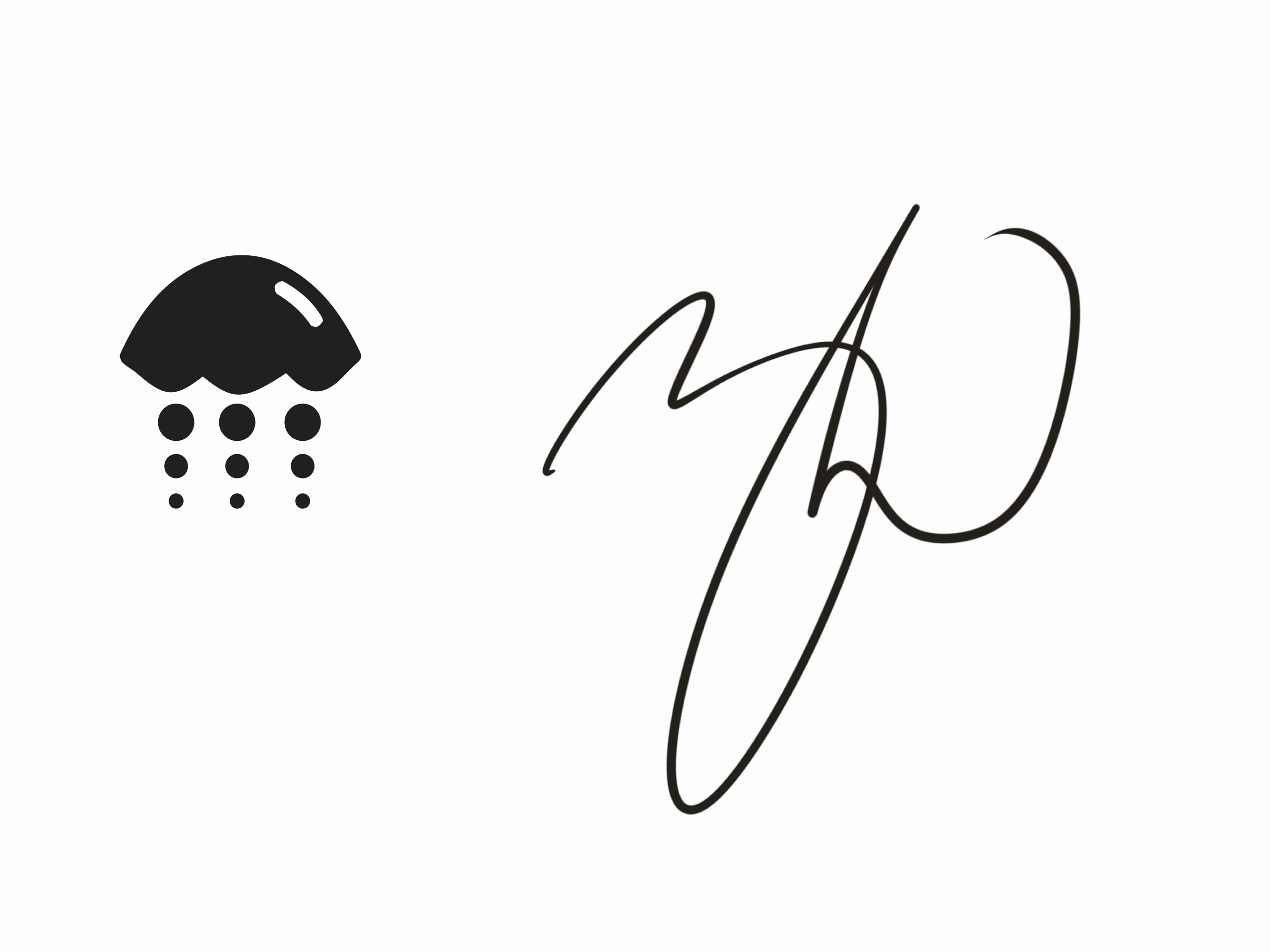Zach Webber black signature.