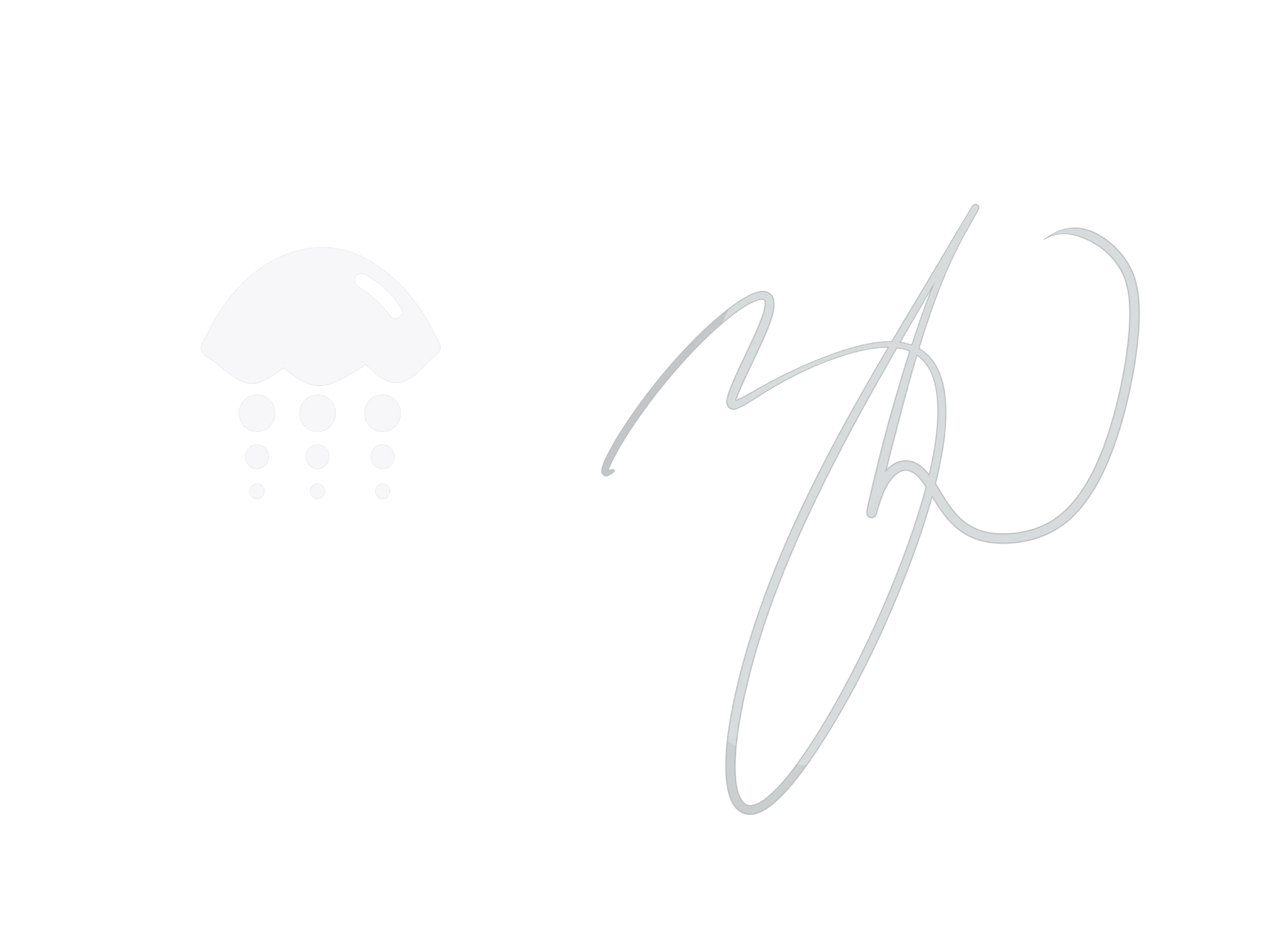 Zach Webber transparent signature.