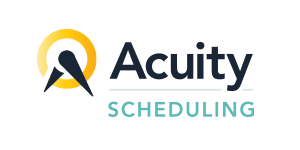 Acuity scheduling company logo - Big Red Jelly tool.