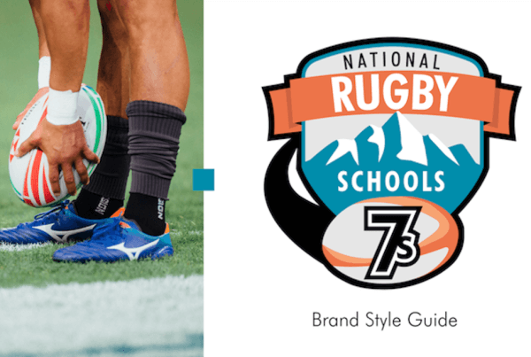 Rugby school brand style guide - brand development at Big Red Jelly.