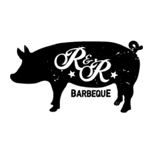 R&R barbeque company logo - graphic logo design at Big Red Jelly.